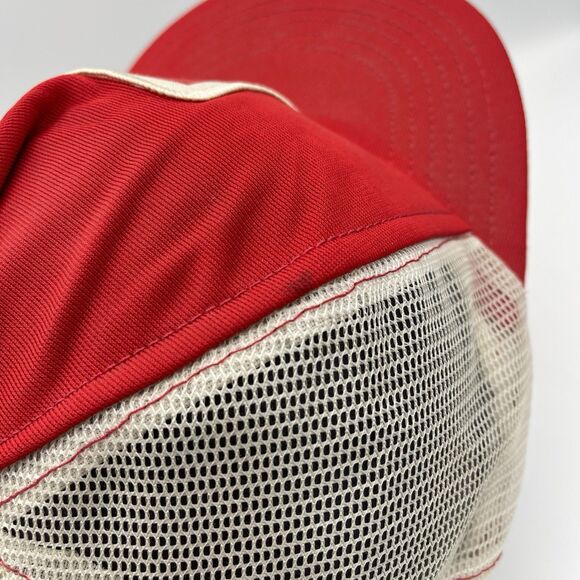 Vintage Enjoy Coca Cola Hat Snapback Trucker Cap 80s Coke Advertising Patch Logo - Picture 7 of 14